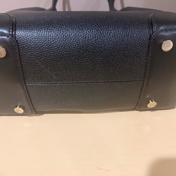 Michael Kors Black Satchel with Gold Accent - Picture 4 of 5